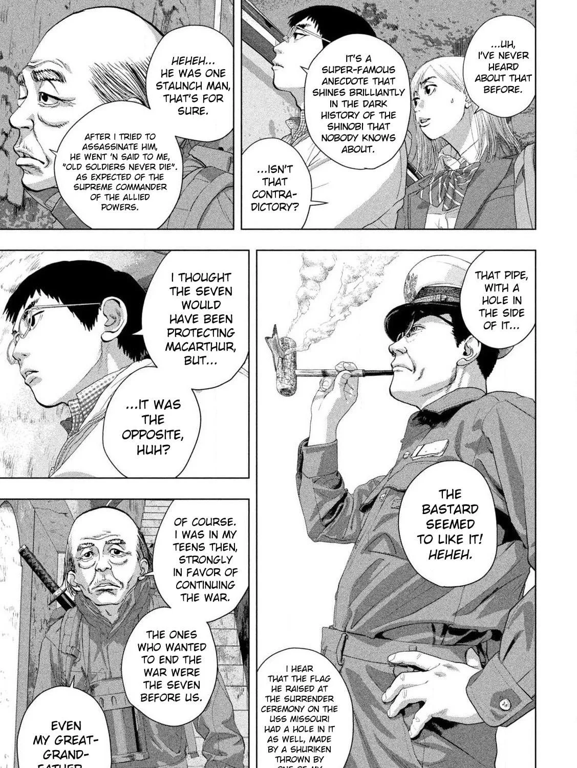 Read Under Ninja chapter 128 image 8 on Lezhin