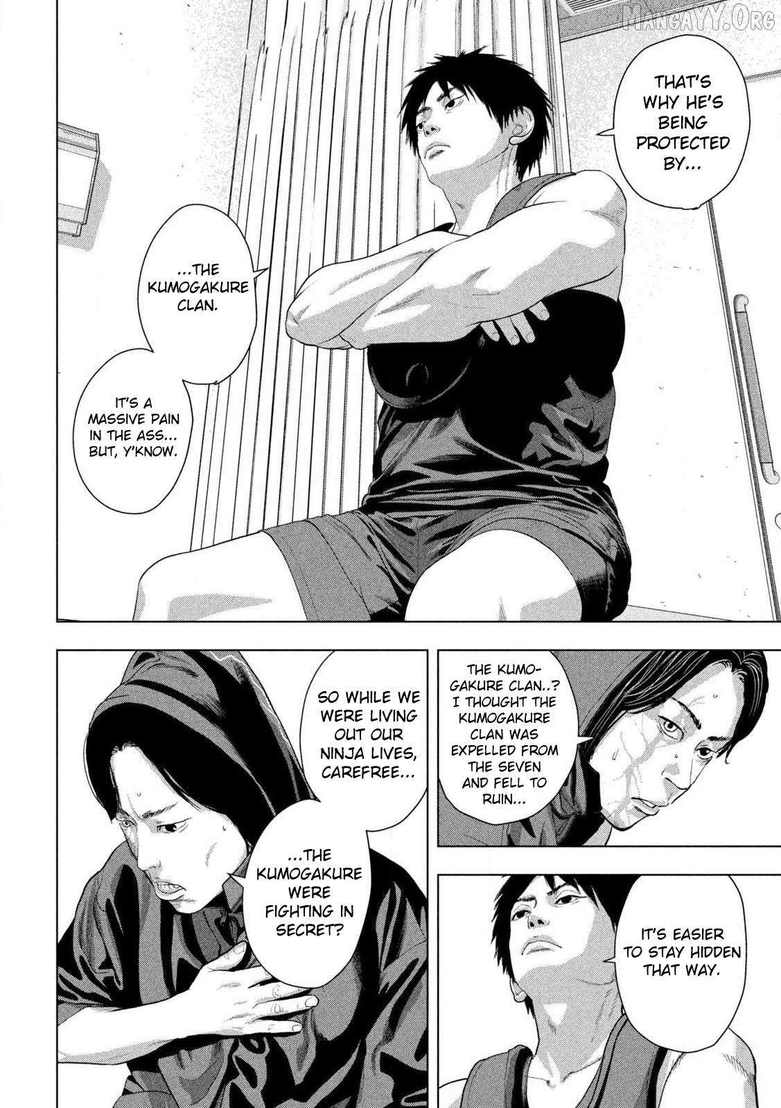 Read Under Ninja chapter 152 image 12 on Lezhin