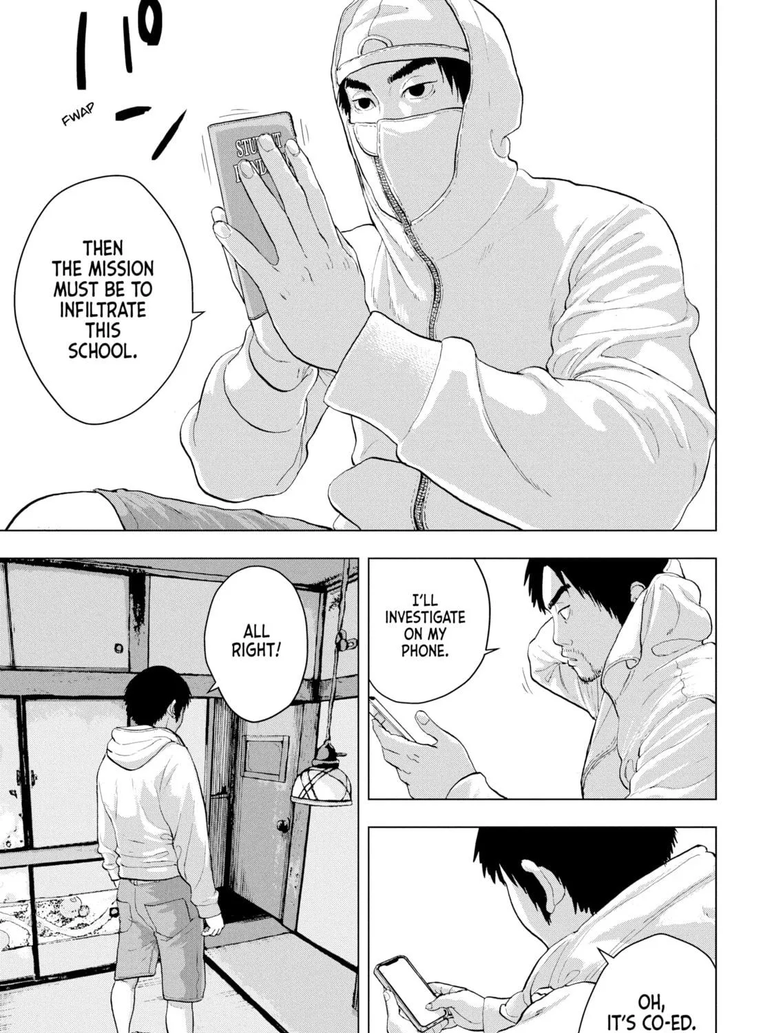 Read Under Ninja chapter 2 image 8 on Lezhin