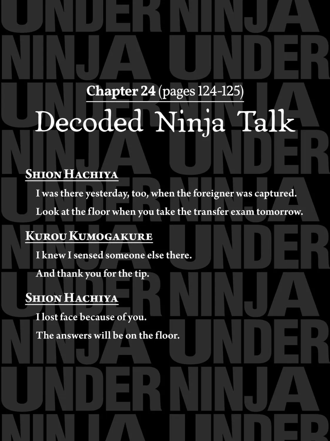 Read Under Ninja chapter 24 image 40 on Lezhin