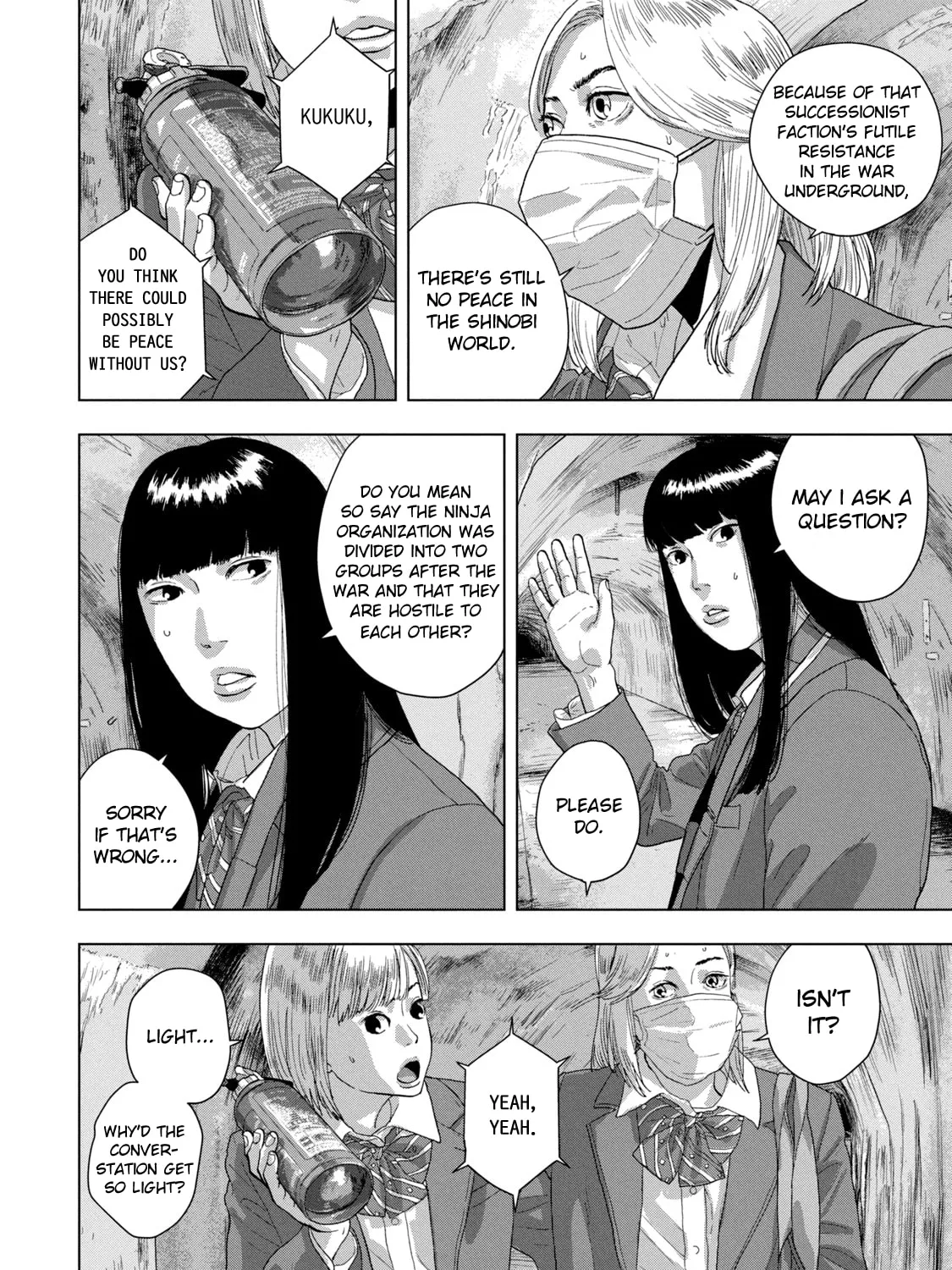 Read Under Ninja chapter 65 image 6 on Lezhin