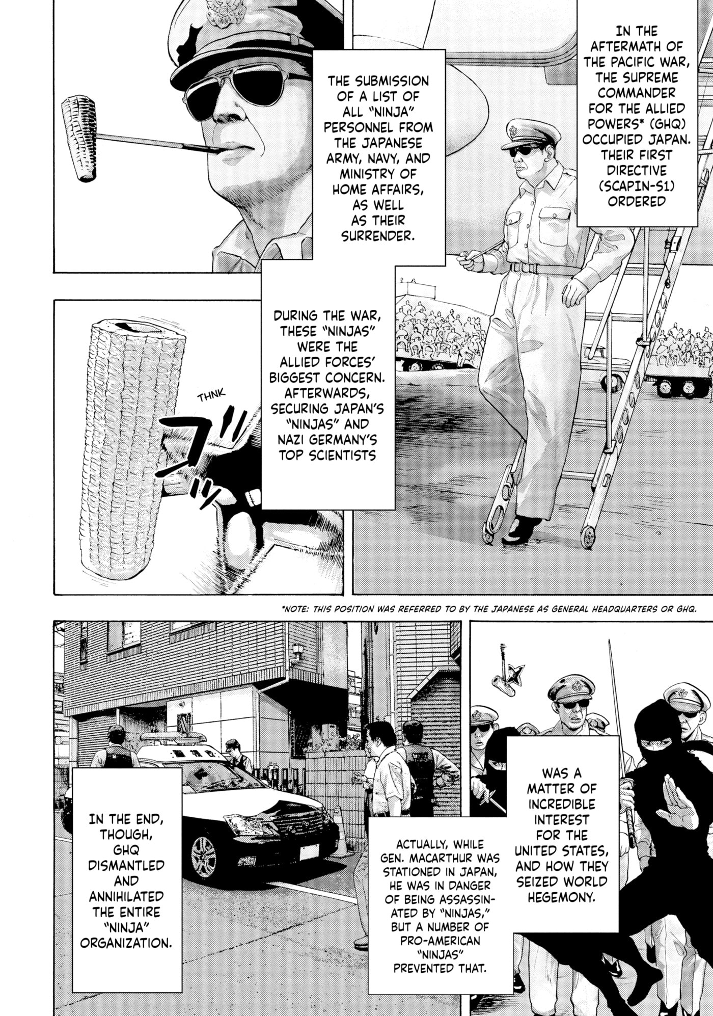 Under Ninja Chapter 1 page 8 - 