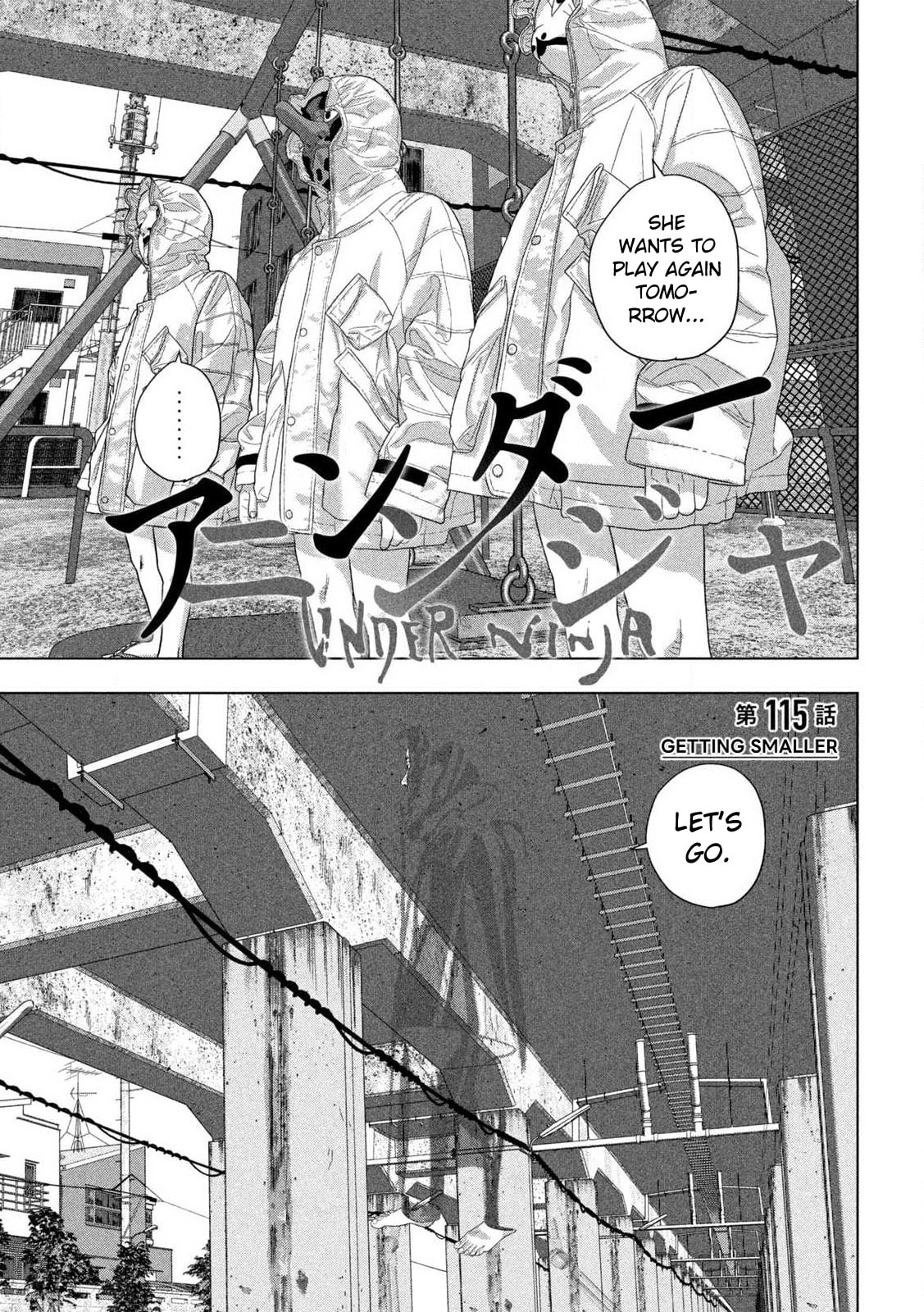 Under Ninja Chapter 115 page 3 - 