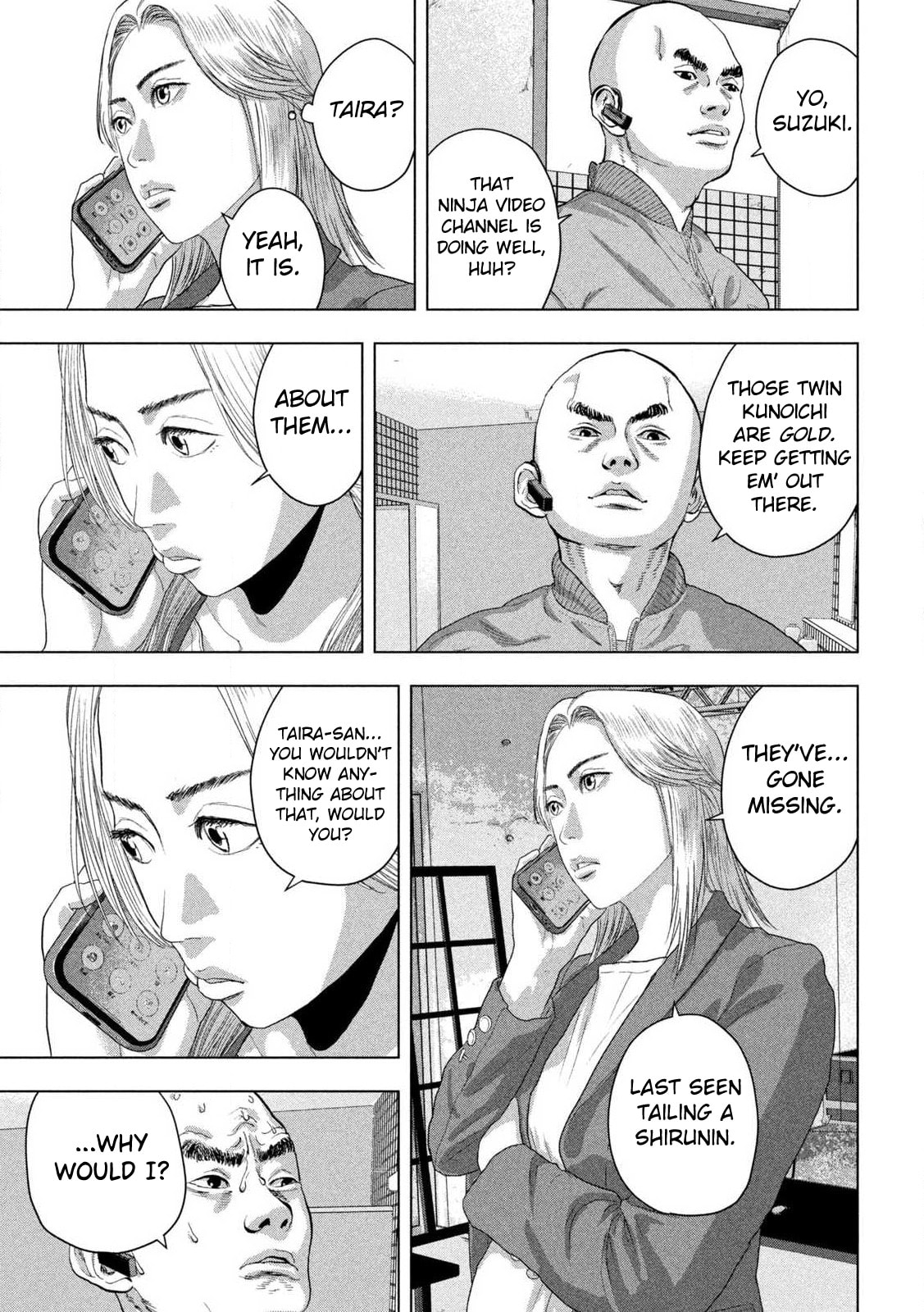 Under Ninja Chapter 142 page 10 - 