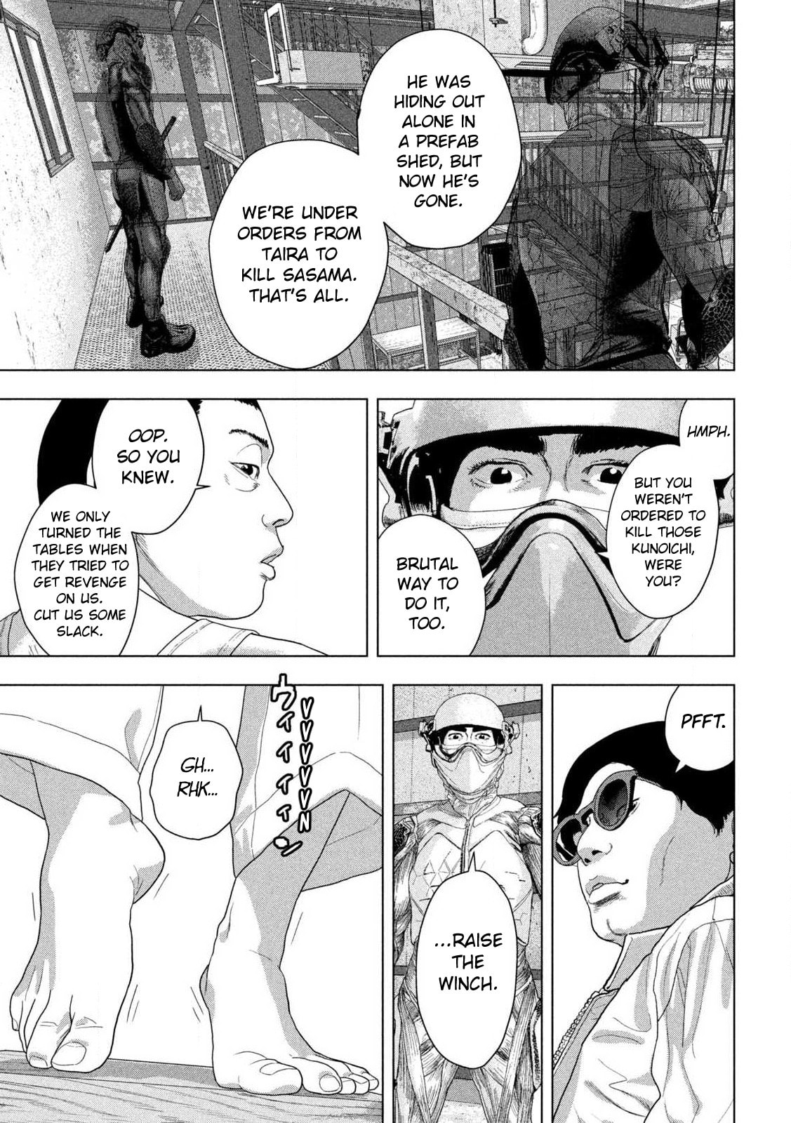 Under Ninja Chapter 156 page 8 - 