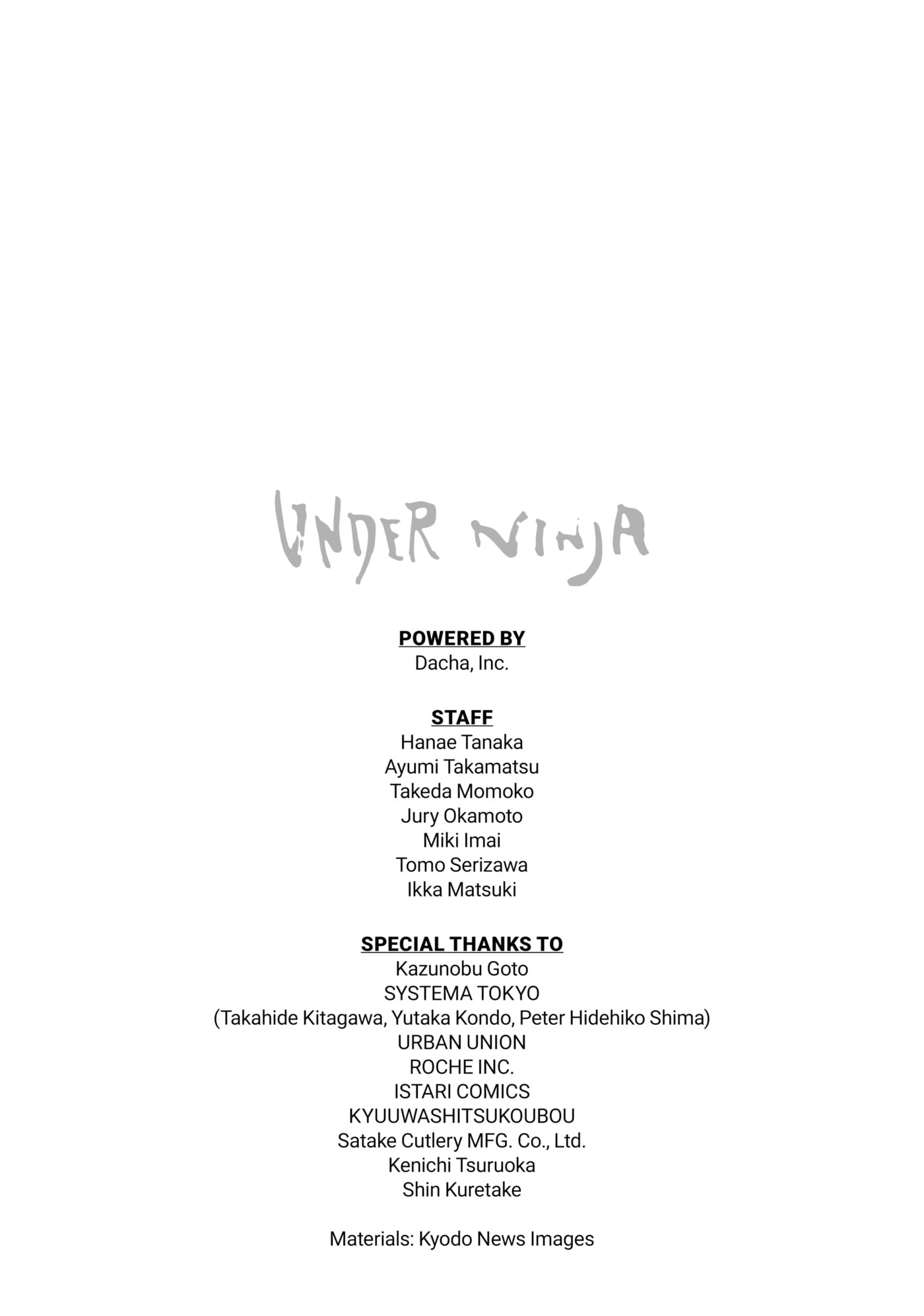 Under Ninja Chapter 18 page 20 - 