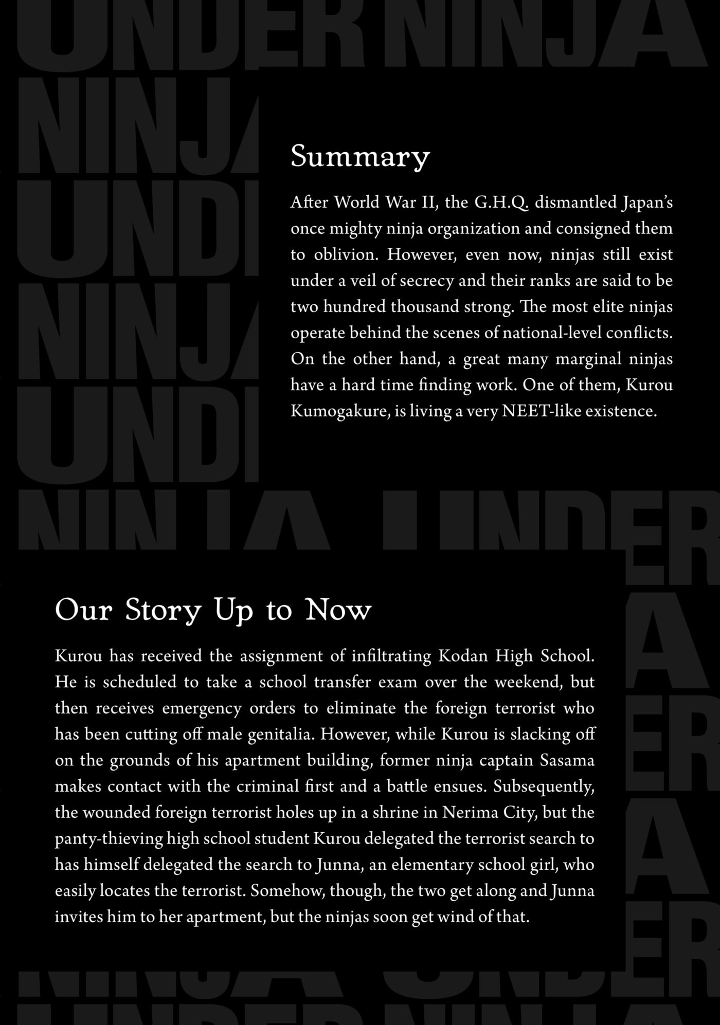 Under Ninja Chapter 19 page 3 - 
