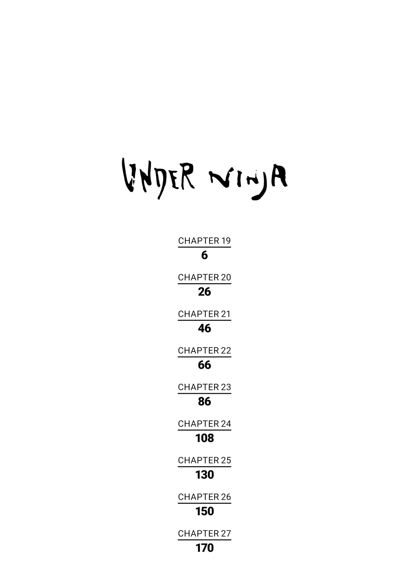 Under Ninja Chapter 19 page 5 - 