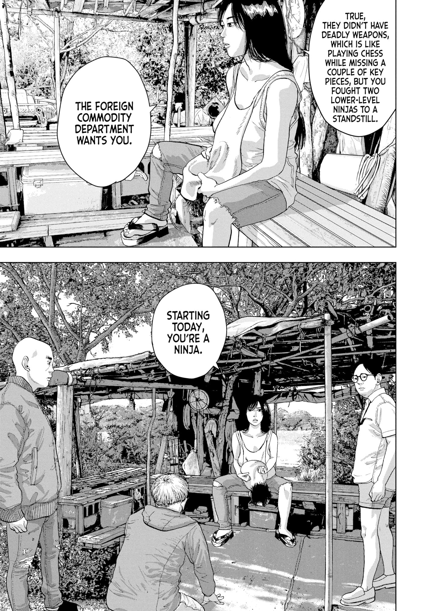Under Ninja Chapter 23 page 13 - 