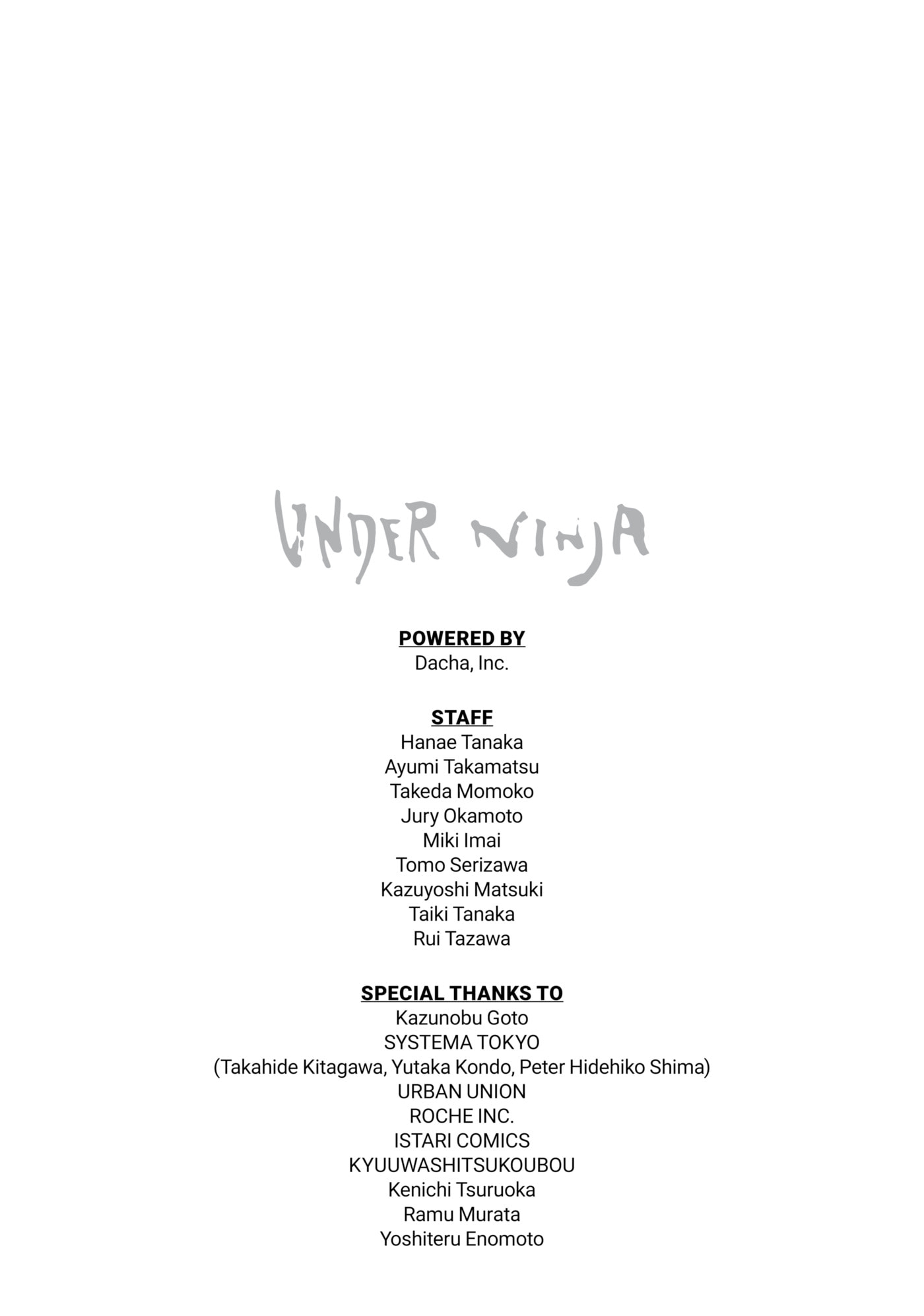 Under Ninja Chapter 27 page 20 - 