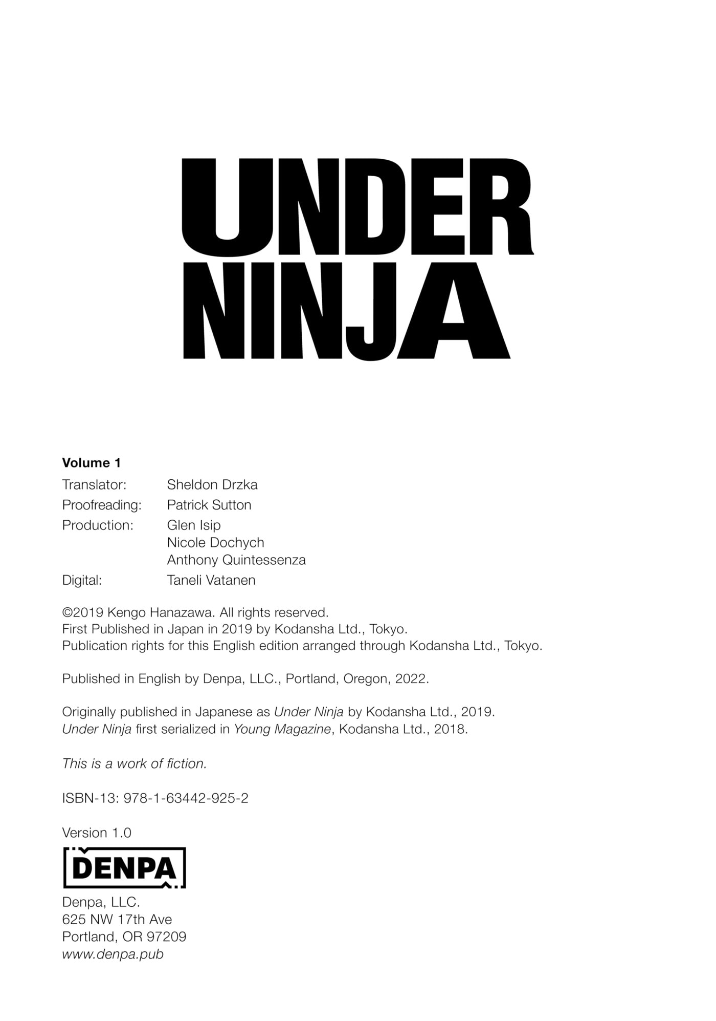 Under Ninja Chapter 9 page 20 - 