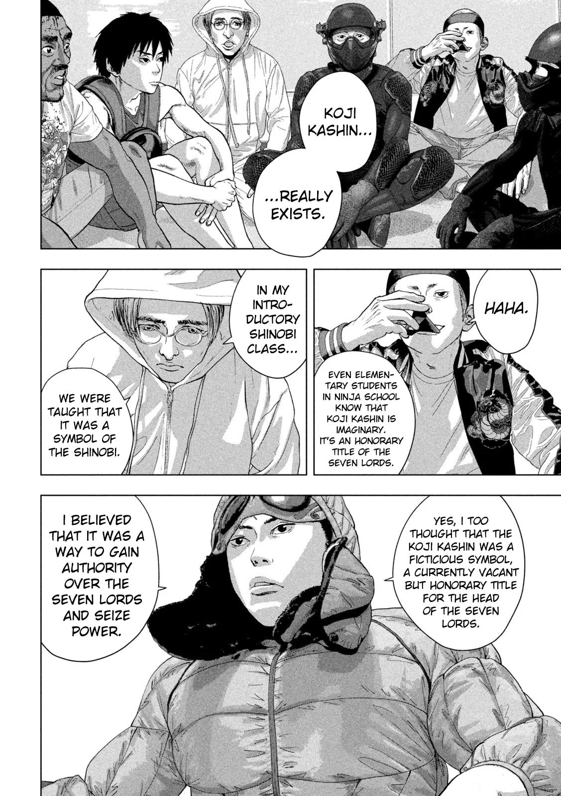Under Ninja Chapter 99 page 14 - 