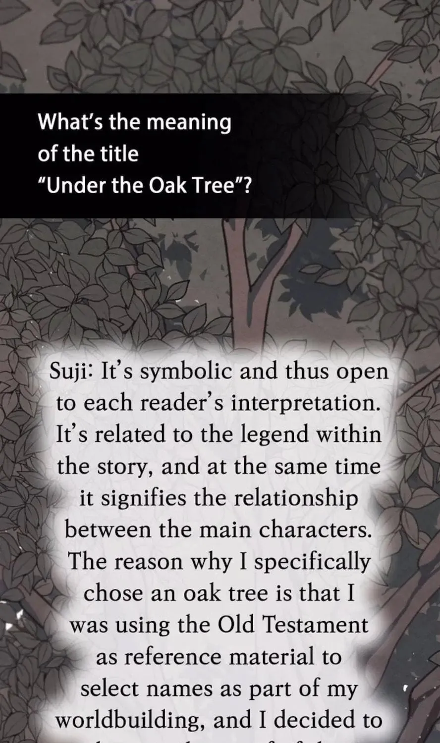 Read Under the Oak Tree chapter 33.2 image 18 on Lezhin