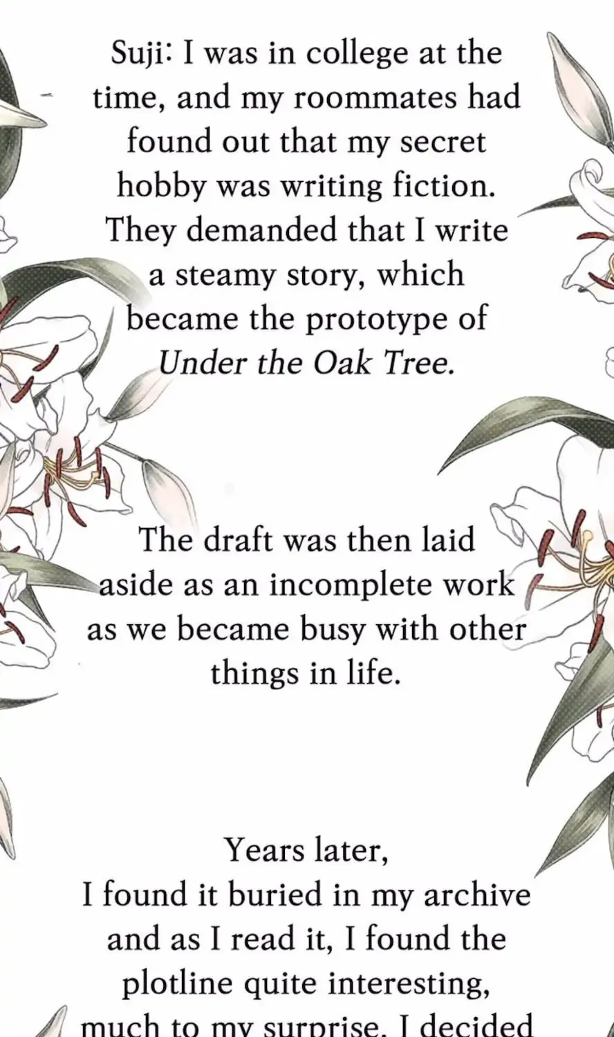 Read Under the Oak Tree chapter 33.2 image 3 on Lezhin