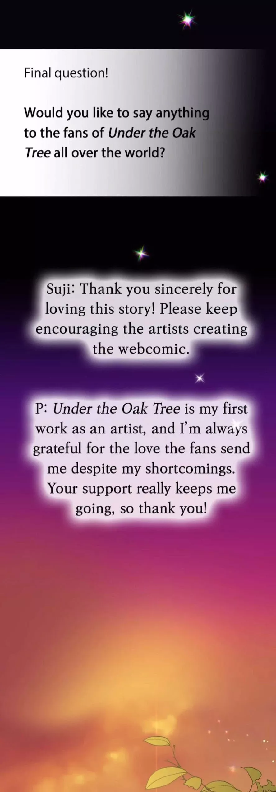 Read Under the Oak Tree chapter 34.5 image 20 on Lezhin
