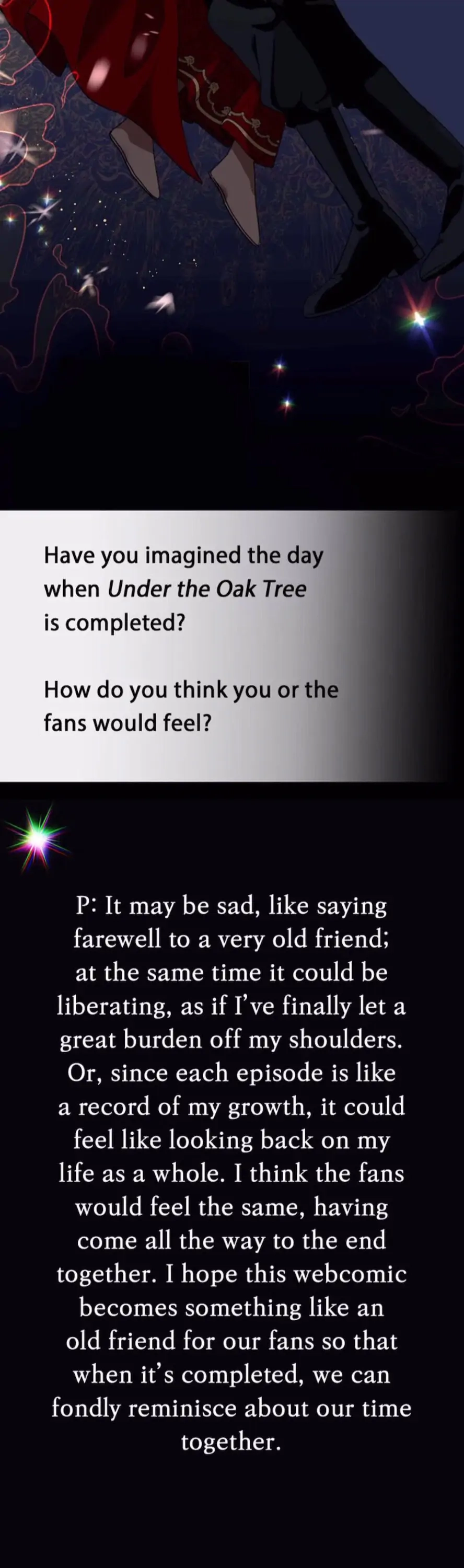 Read Under the Oak Tree chapter 64.03 image 18 on Lezhin
