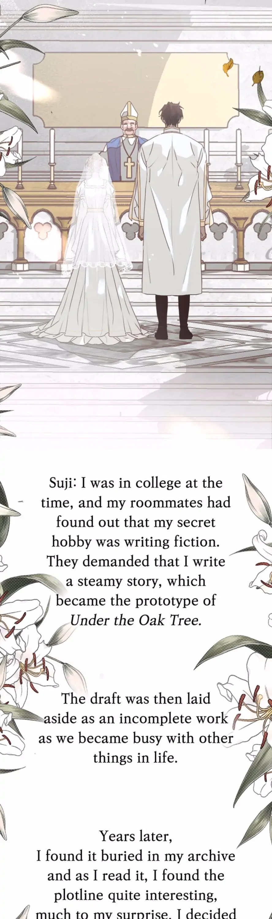 Read Under the Oak Tree chapter 77.1 image 1 on Lezhin