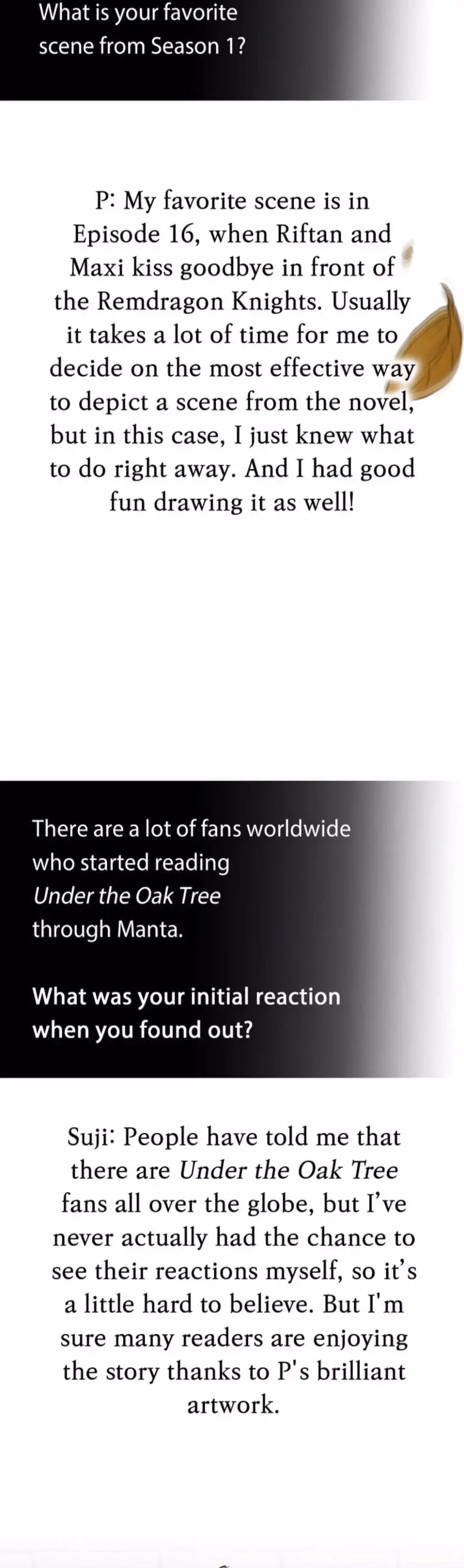 Read Under the Oak Tree chapter 77.1 image 15 on Lezhin