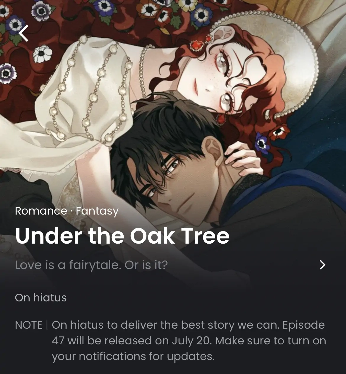 Read Under the Oak Tree chapter 78.1 image 0 on Lezhin