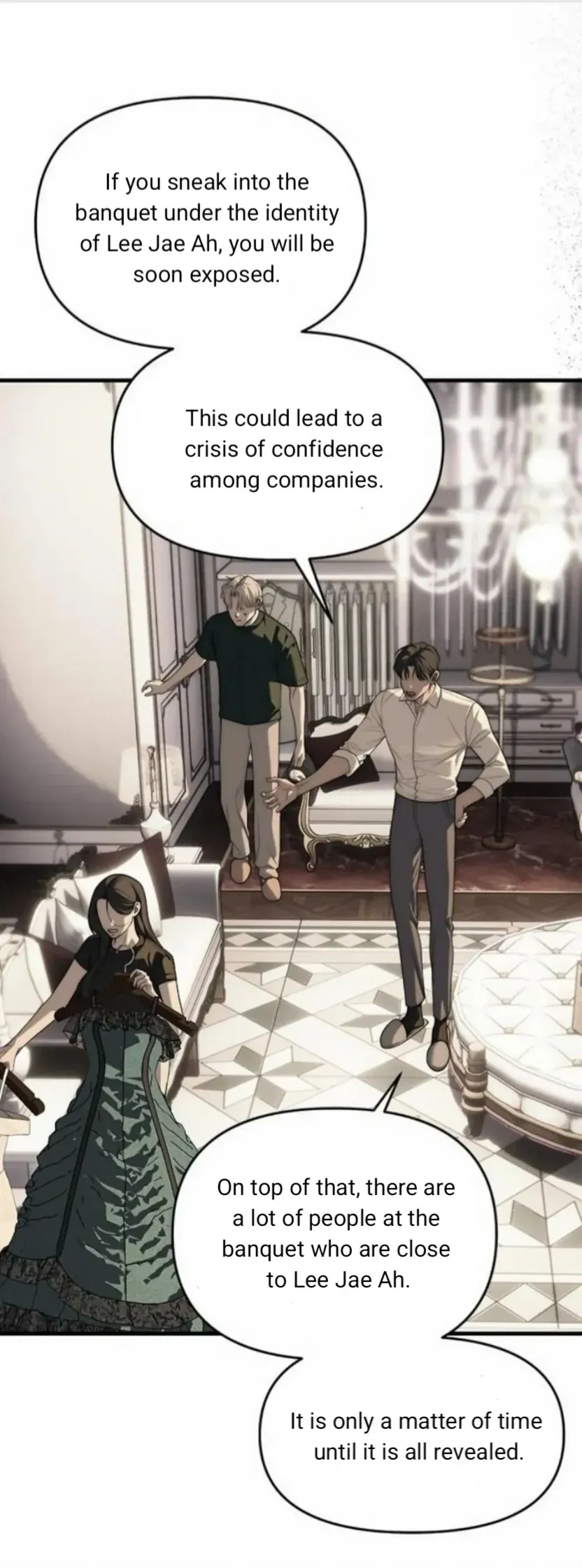 Read Undercover at Chaebol High chapter 94 image 122 on Lezhin