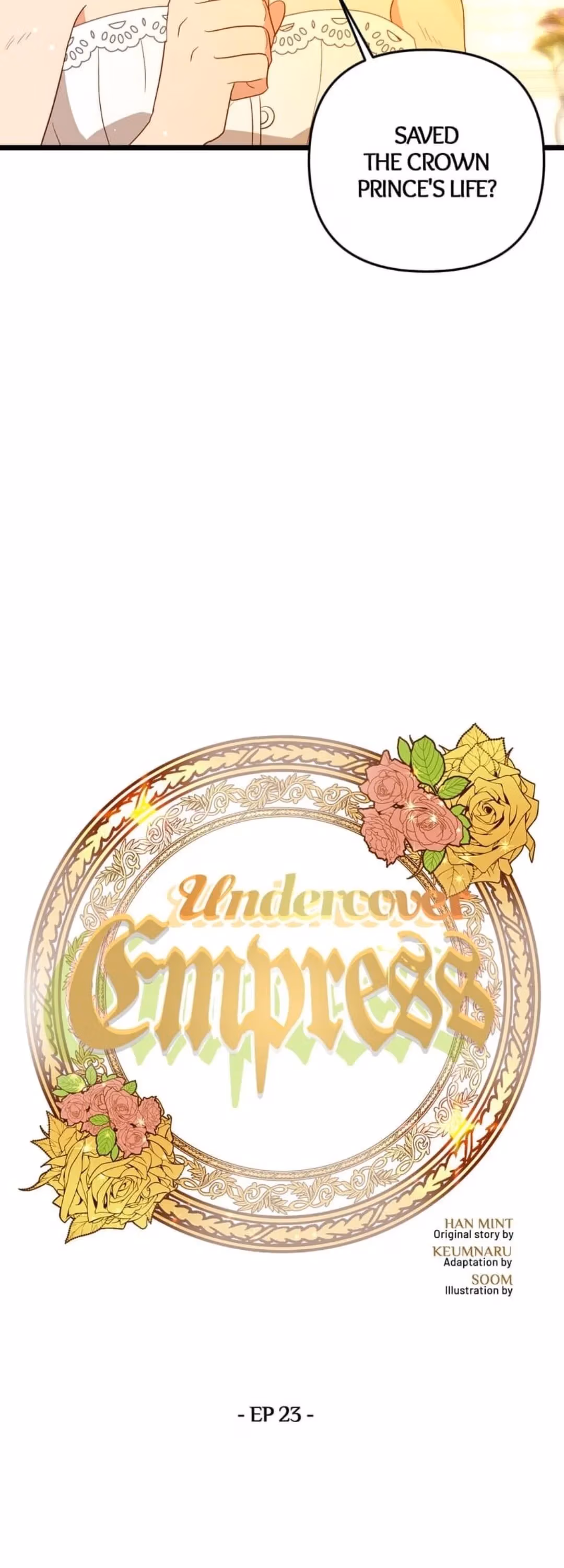 Read Undercover Empress chapter 23 image 1 on Lezhin