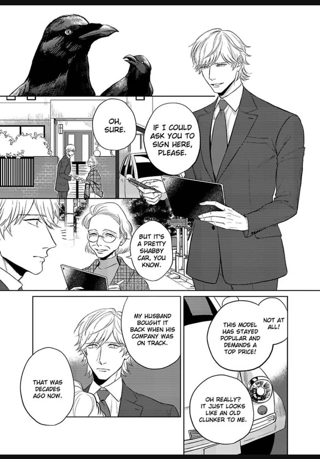 Read Underneath Your Suit chapter 8 image 3 on Lezhin