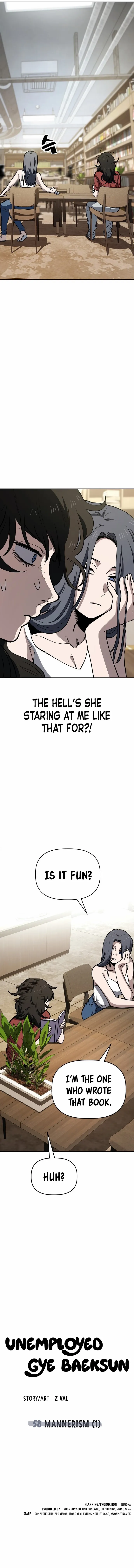 Read Unemployed Baek-soon chapter 58 image 14 on Lezhin