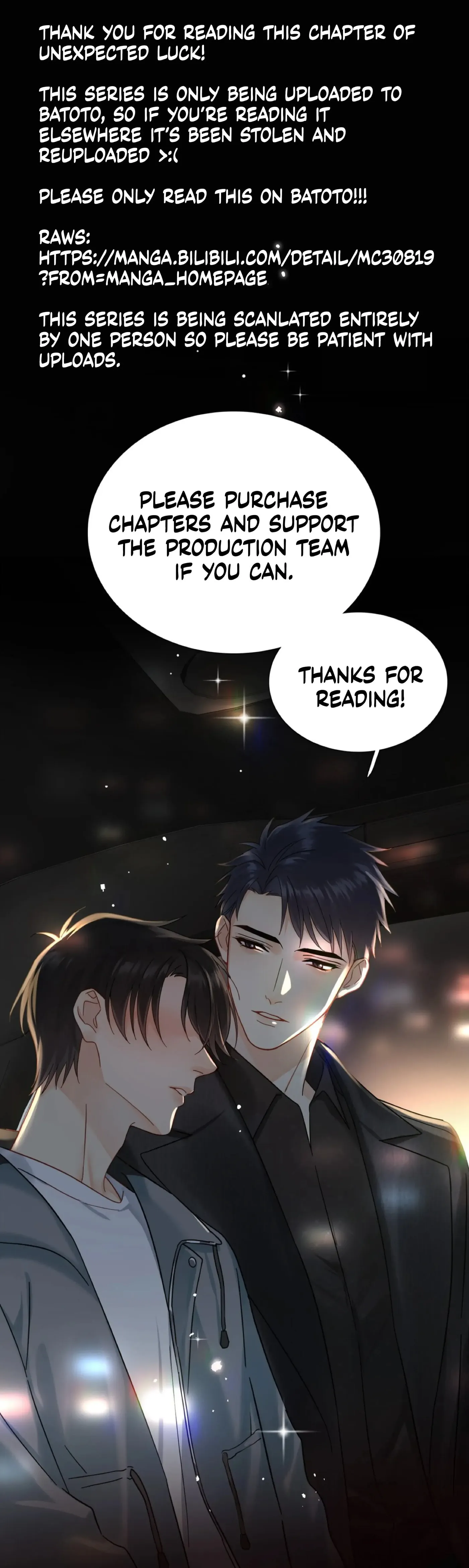 Read Unexpected Luck chapter 24.1 image 3 on Lezhin