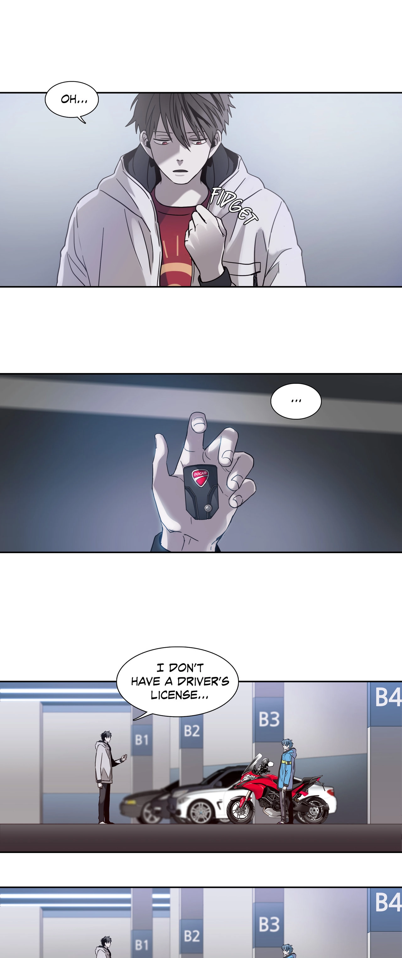 Read Unknown Code chapter 15 image 3 on Lezhin