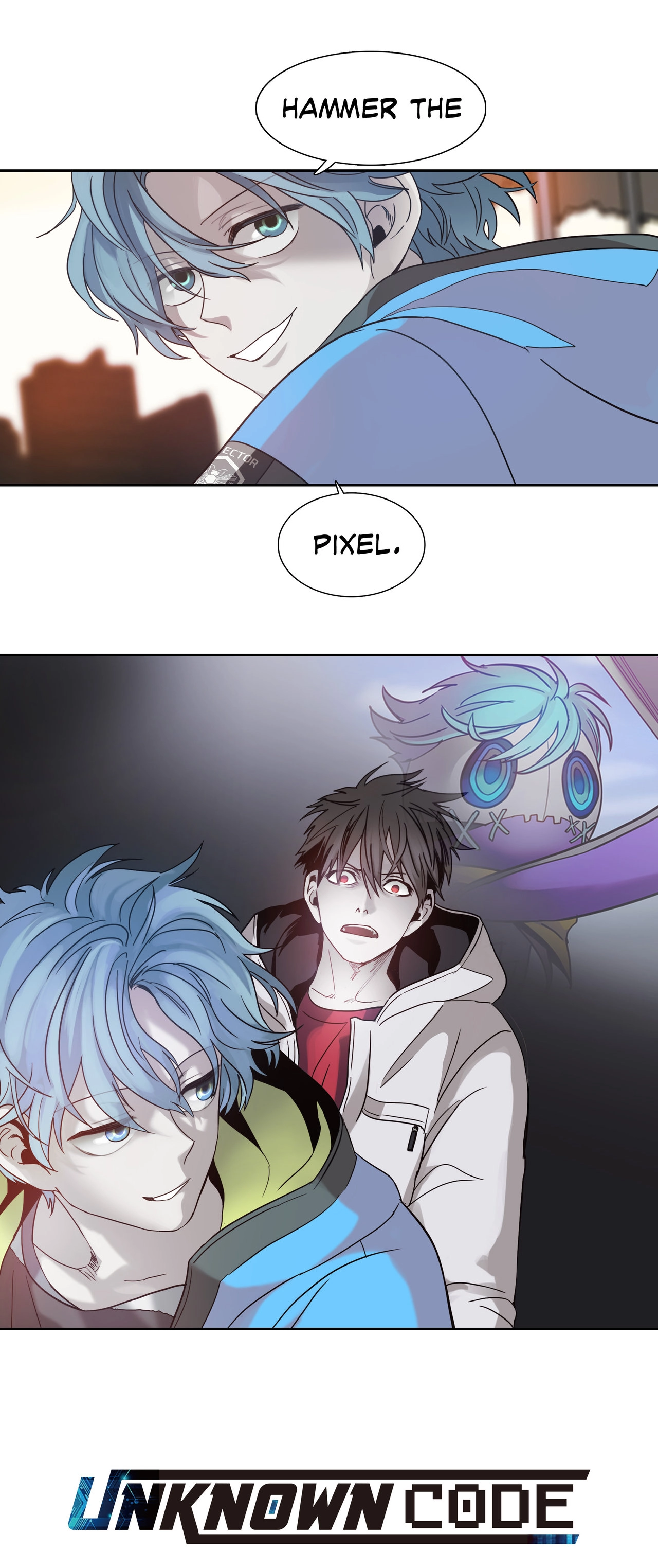 Read Unknown Code chapter 15 image 9 on Lezhin