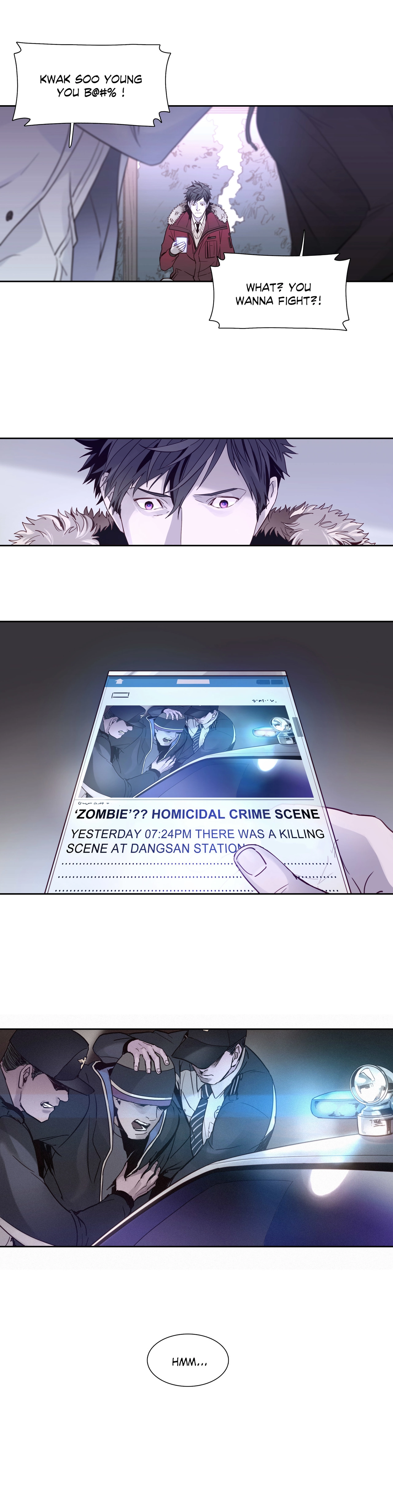 Read Unknown Code chapter 2 image 0 on Lezhin