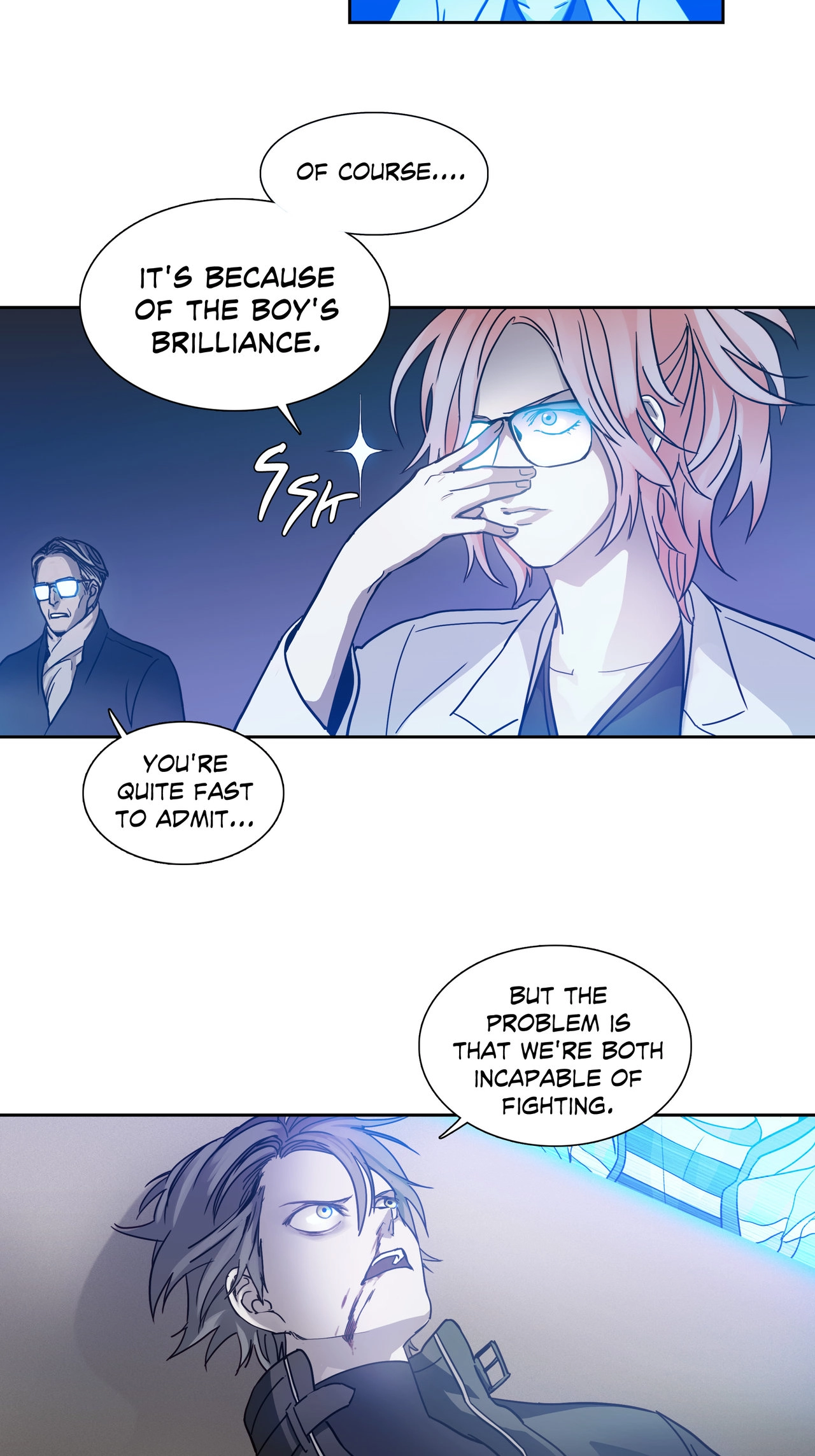 Read Unknown Code chapter 21 image 9 on Lezhin