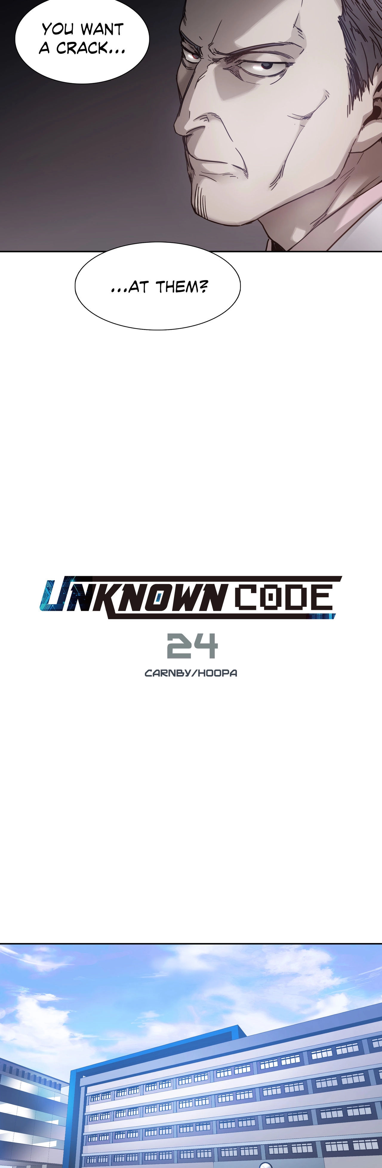 Read Unknown Code chapter 24 image 1 on Lezhin