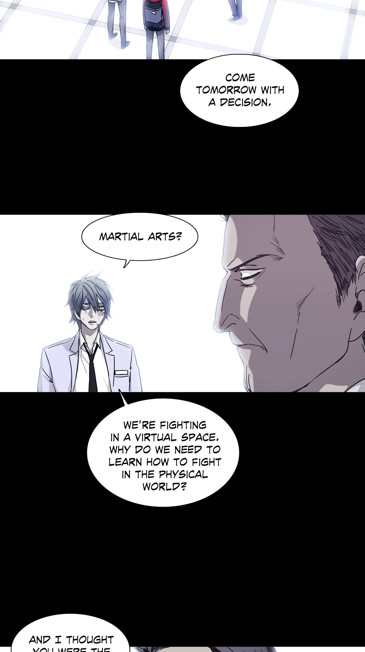 Read Unknown Code chapter 26 image 17 on Lezhin