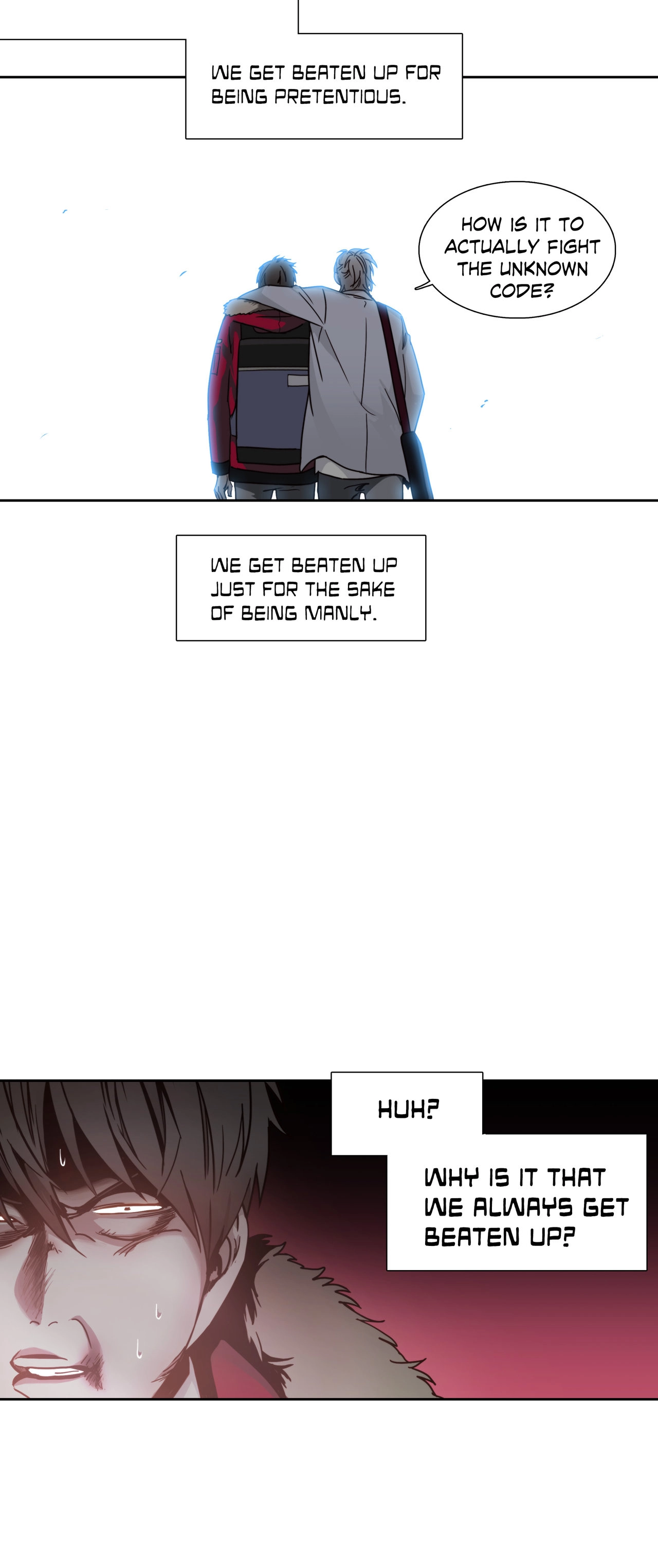 Read Unknown Code chapter 26 image 6 on Lezhin