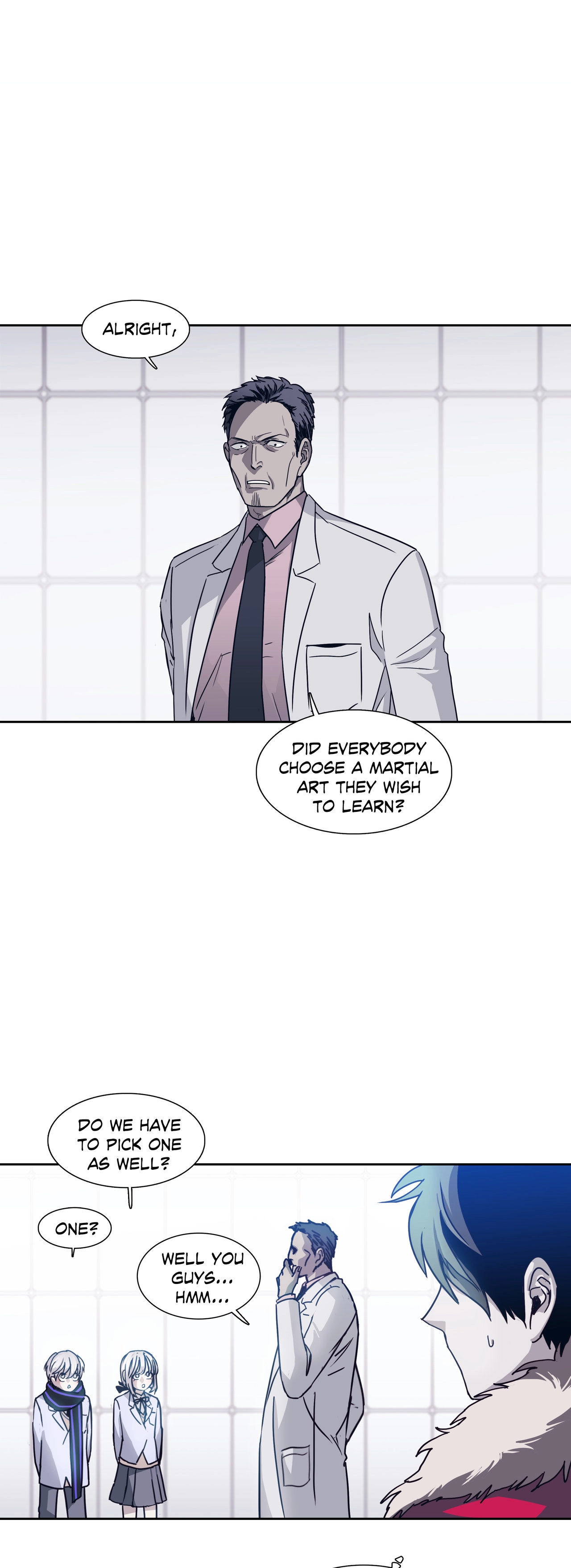 Read Unknown Code chapter 34 image 1 on Lezhin