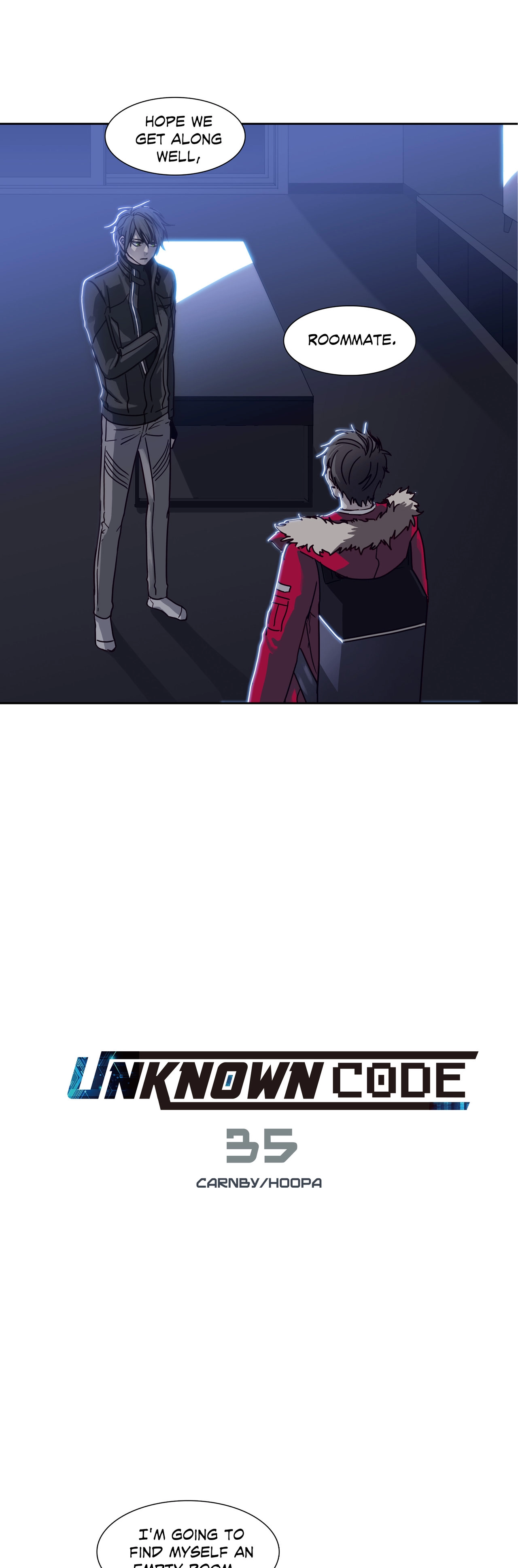Read Unknown Code chapter 35 image 2 on Lezhin