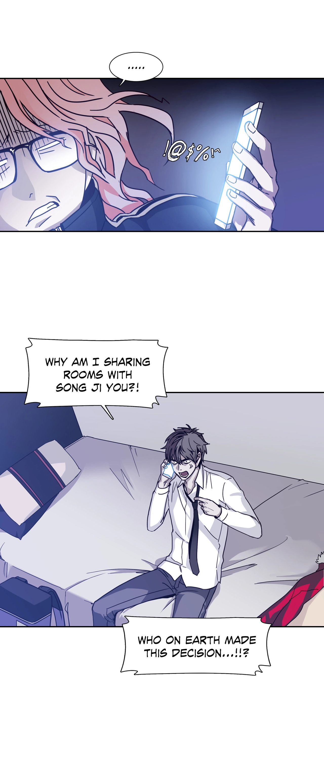 Read Unknown Code chapter 35 image 6 on Lezhin