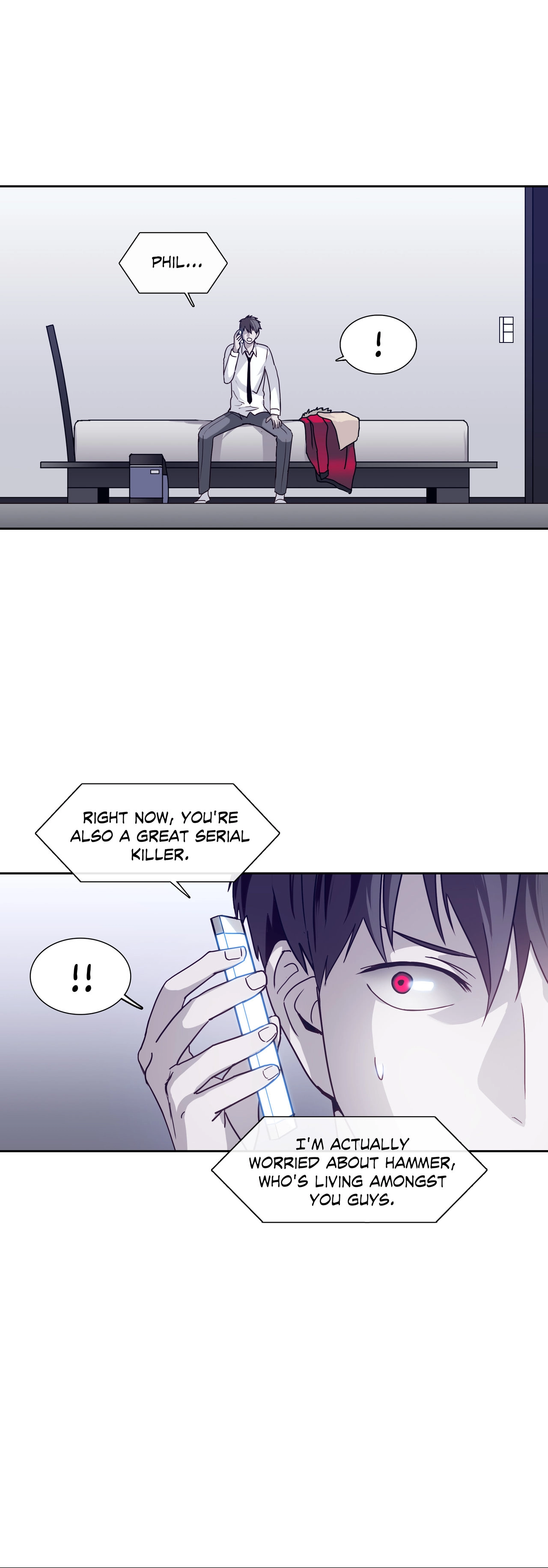 Read Unknown Code chapter 35 image 8 on Lezhin