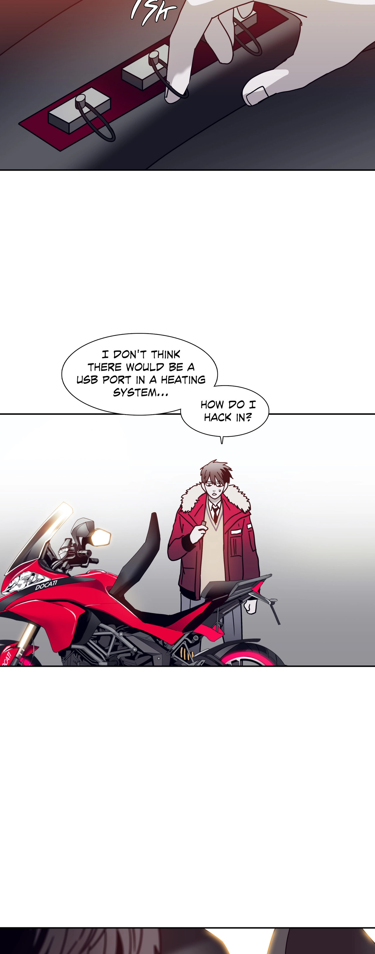 Read Unknown Code chapter 39 image 14 on Lezhin