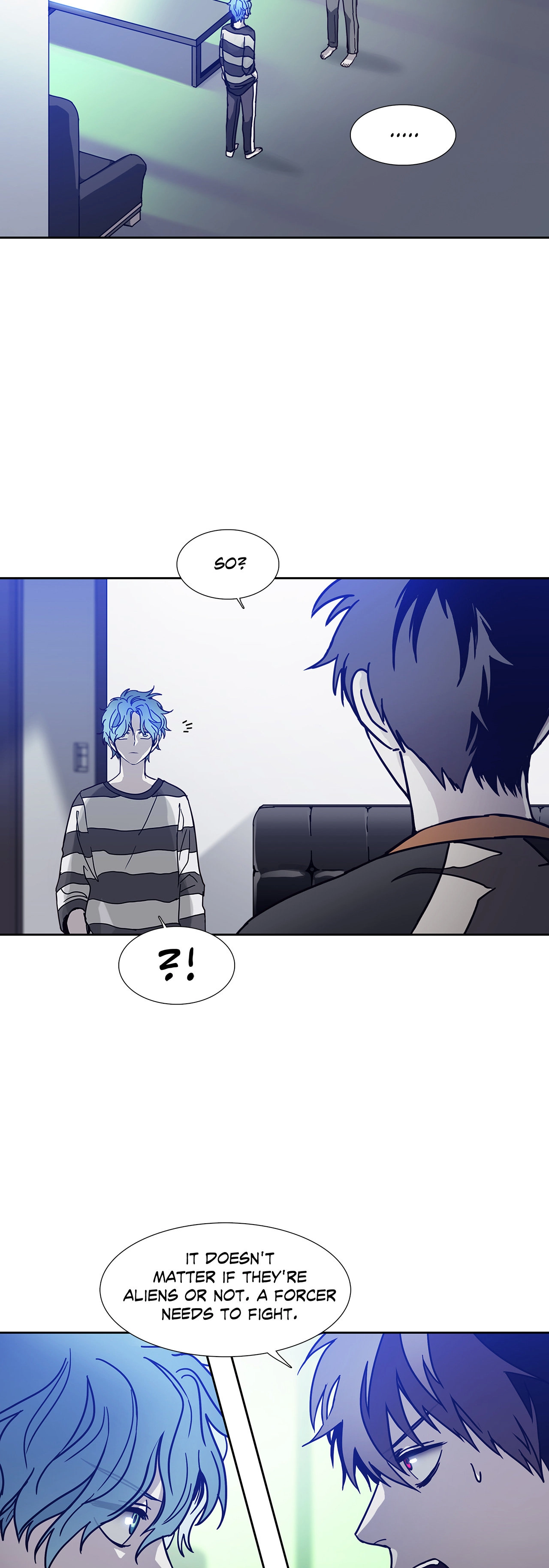 Read Unknown Code chapter 45 image 1 on Lezhin