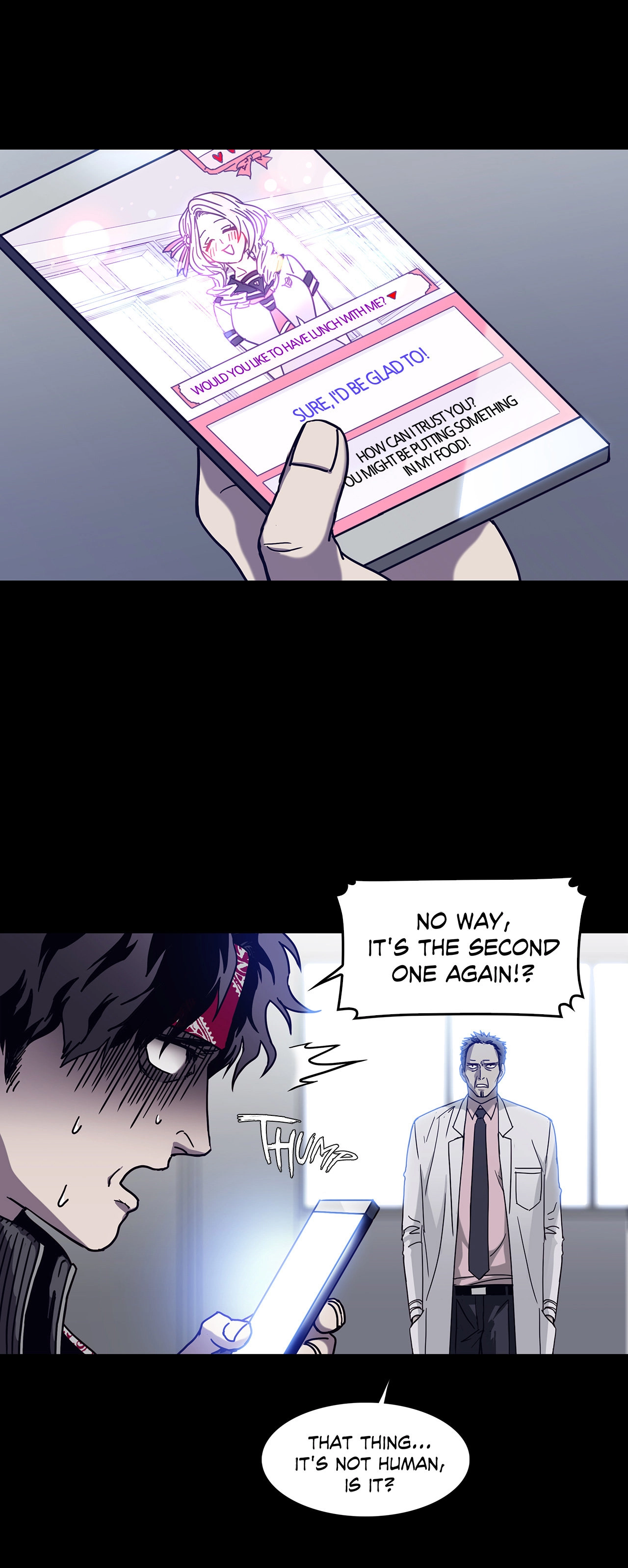 Read Unknown Code chapter 45 image 15 on Lezhin