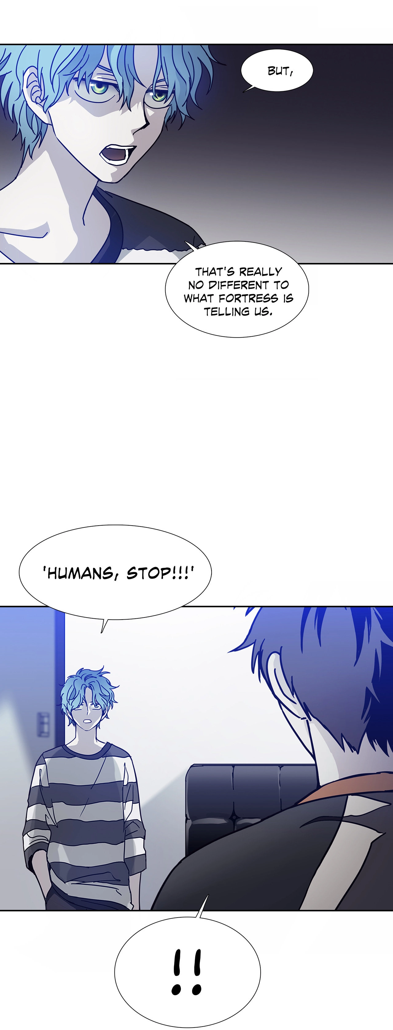 Read Unknown Code chapter 45 image 8 on Lezhin