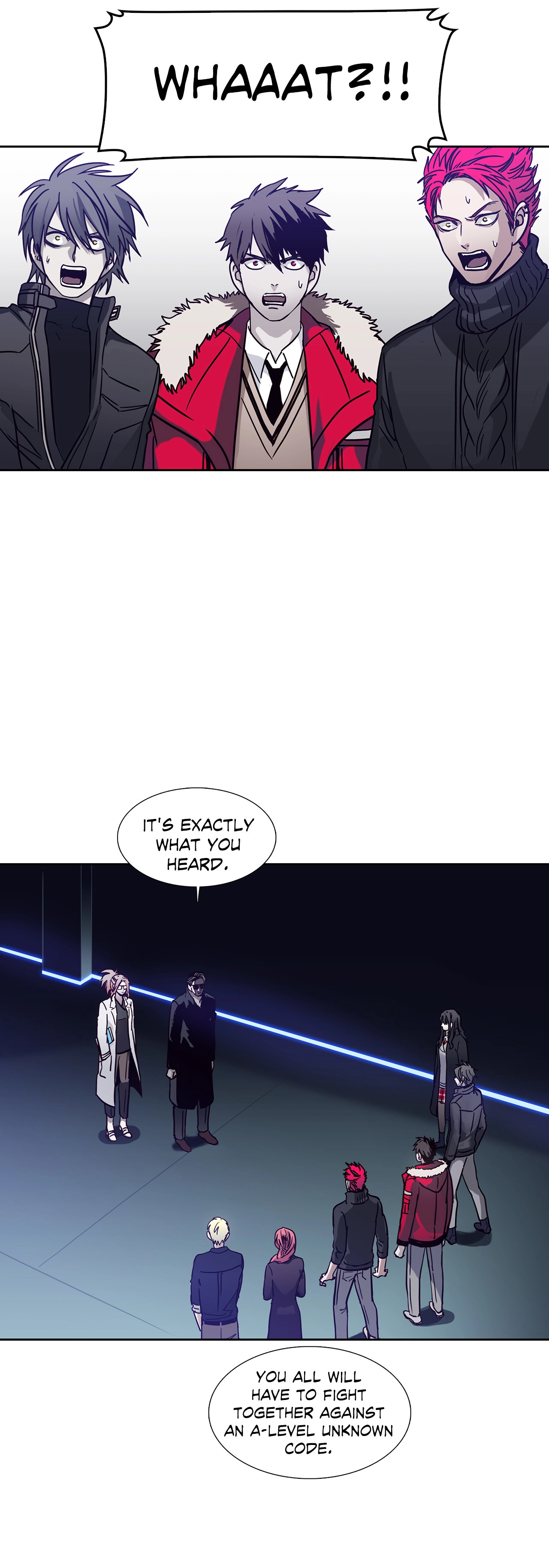 Read Unknown Code chapter 49 image 1 on Lezhin