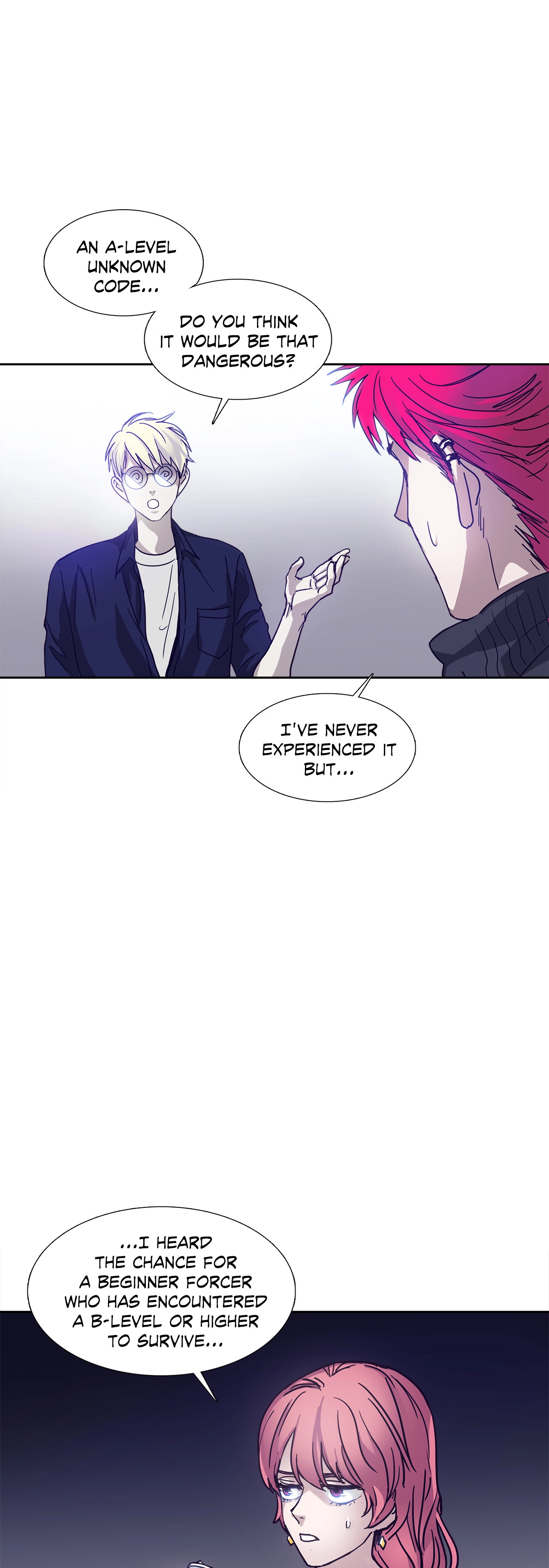 Read Unknown Code chapter 49 image 14 on Lezhin