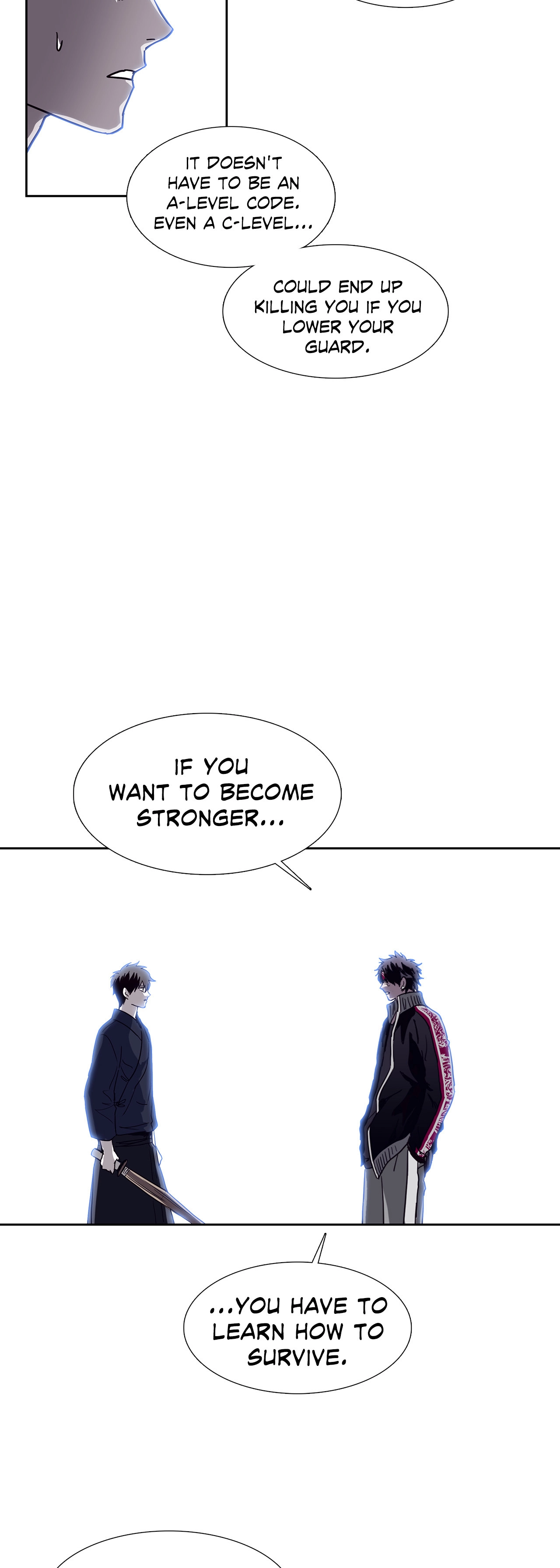 Read Unknown Code chapter 49 image 34 on Lezhin