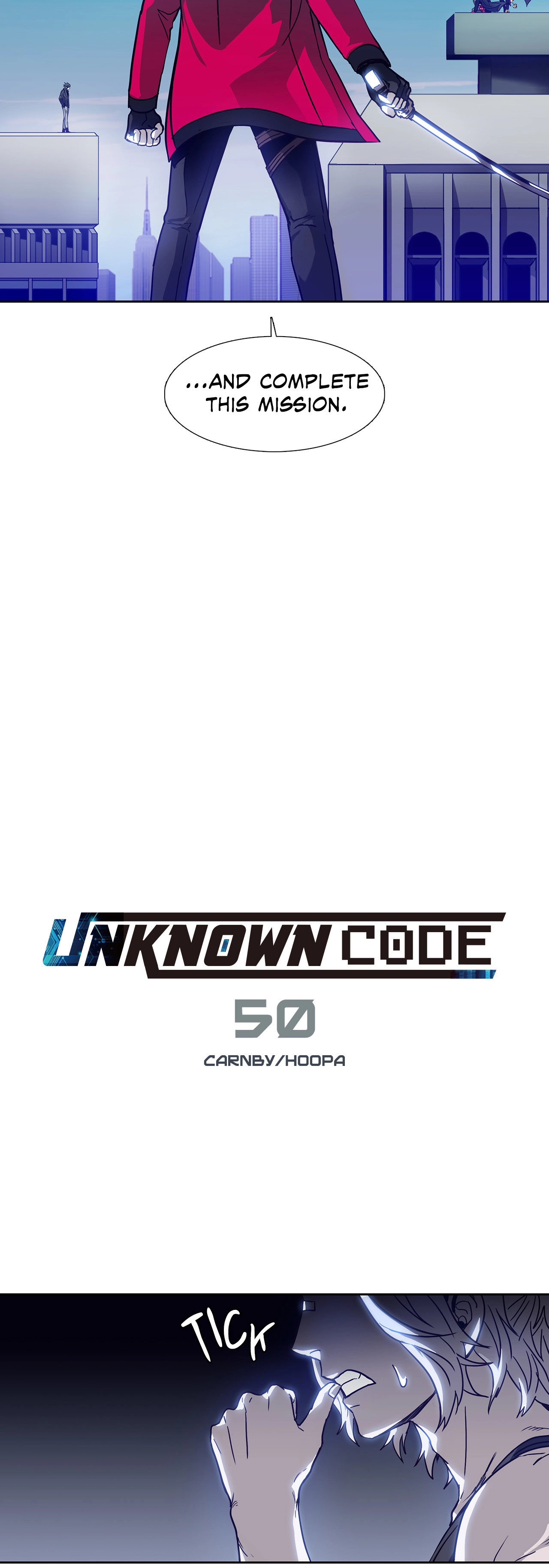 Read Unknown Code chapter 50 image 8 on Lezhin