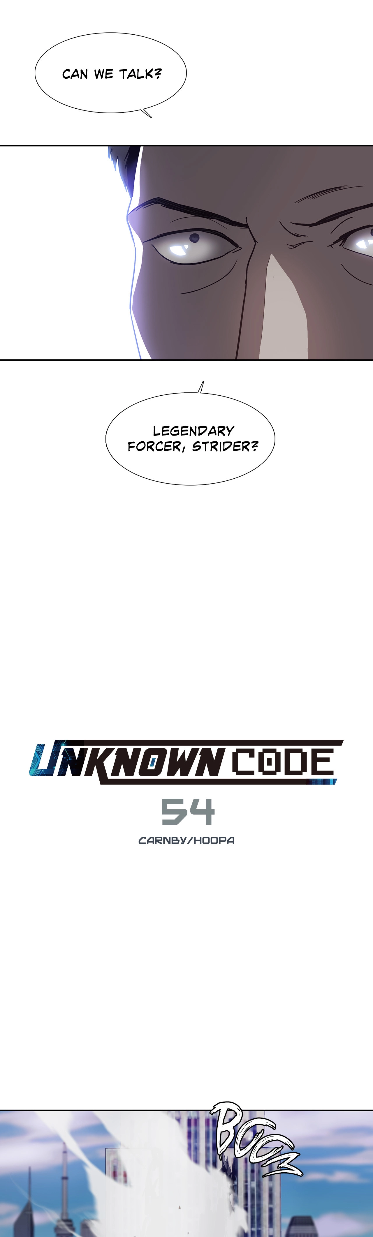 Read Unknown Code chapter 54 image 6 on Lezhin