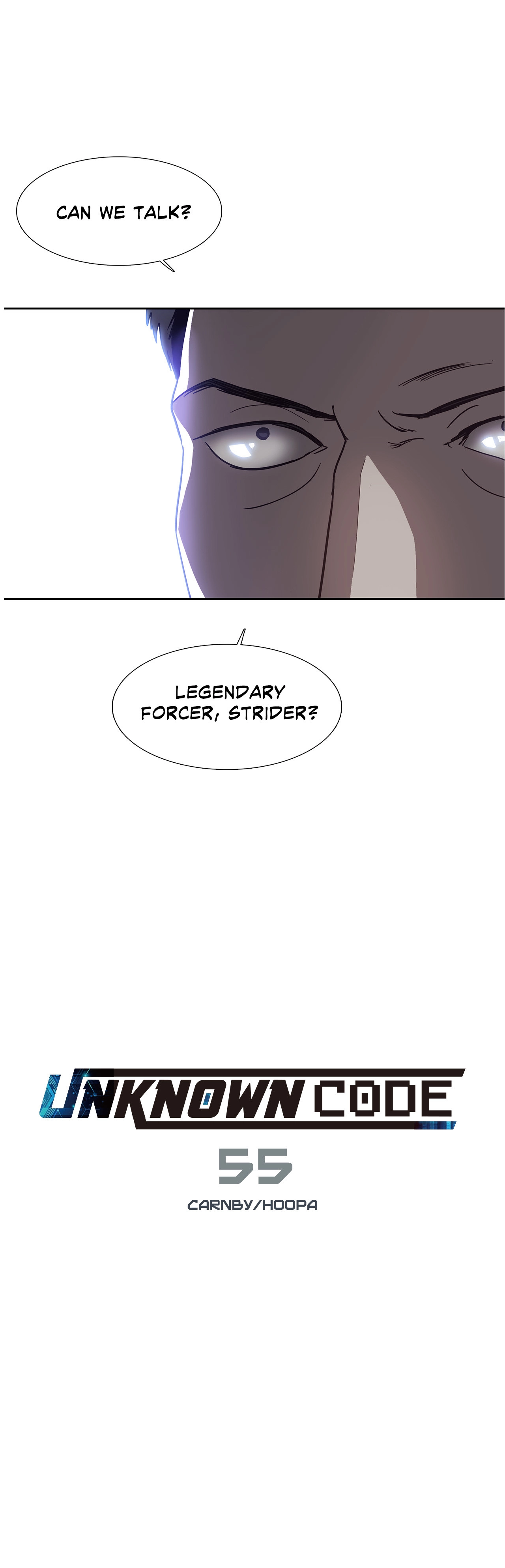 Read Unknown Code chapter 55 image 2 on Lezhin