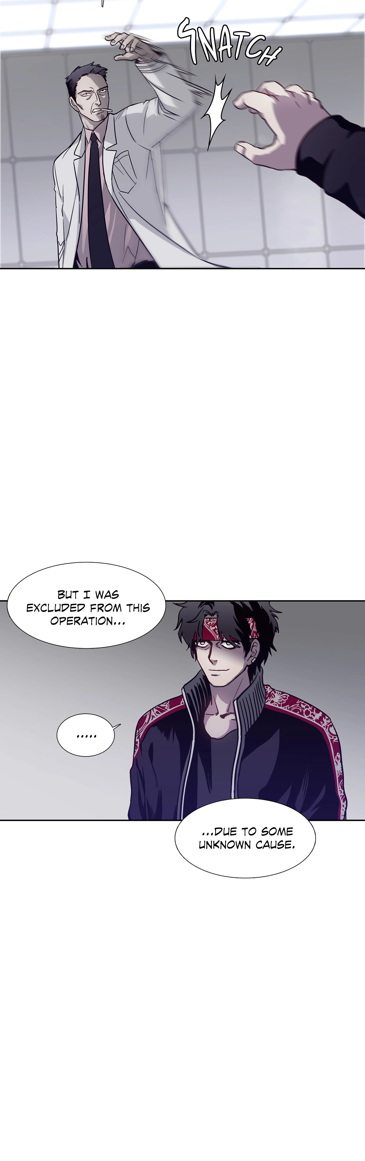 Read Unknown Code chapter 55 image 8 on Lezhin